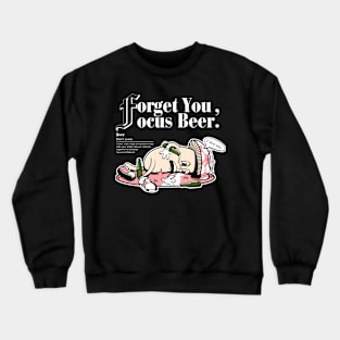 Mushroom Love BEER, Dark Crewneck Sweatshirt